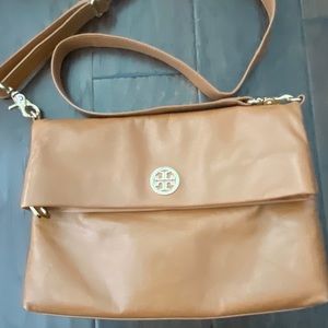 Authentic Tory Burch crossbody tan purse